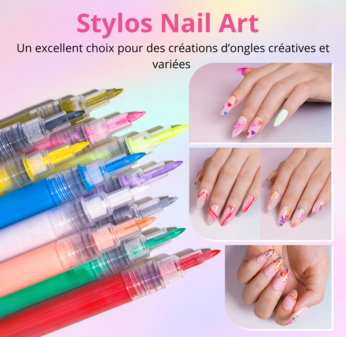 Stylos Nail Art  – Pour une manucure créative et sans effort