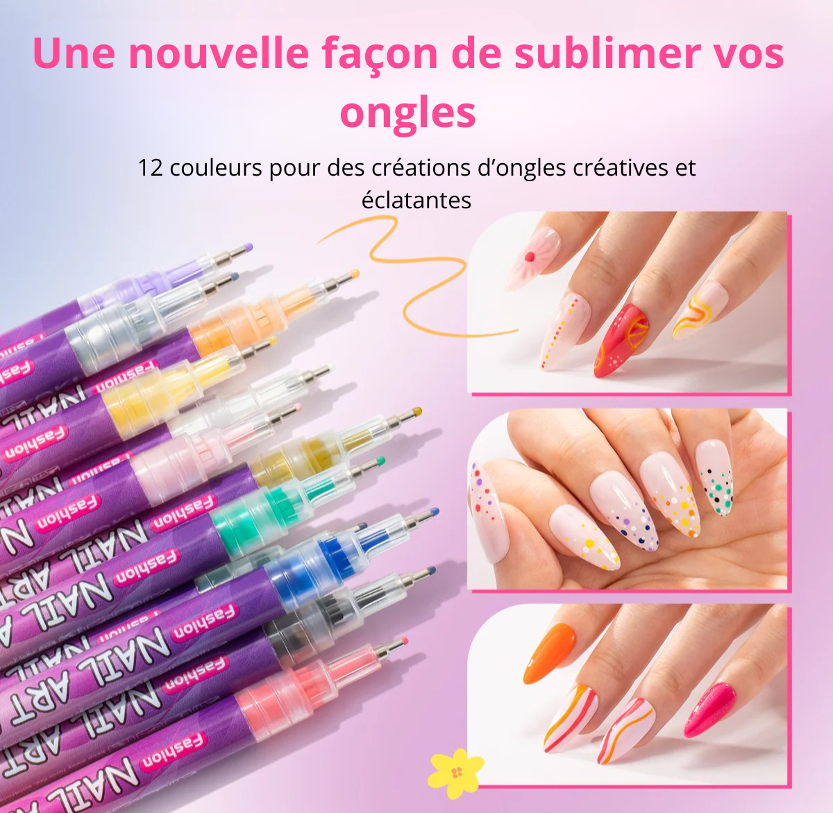 Stylos Nail Art  – Pour une manucure créative et sans effort