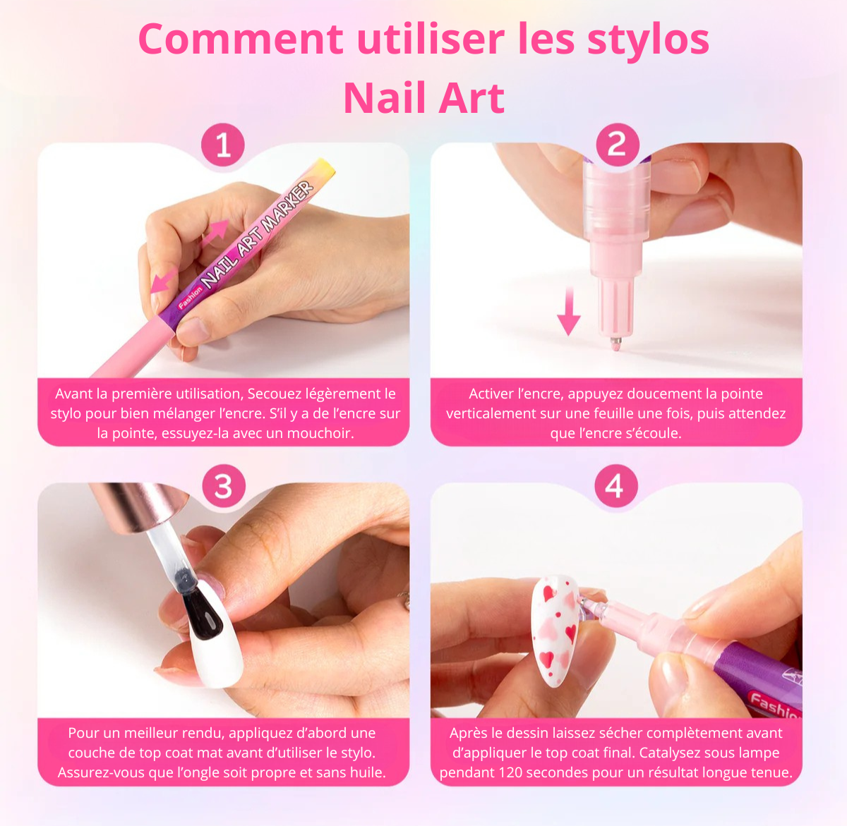 Stylos Nail Art  – Pour une manucure créative et sans effort